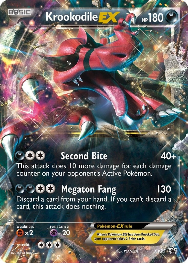 Image for Krookodile EX - XY25 (XY25) (PR) - Pokemon