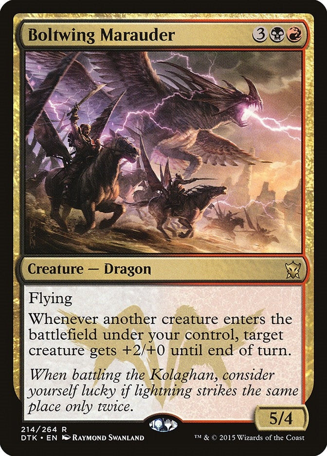 Image for Boltwing Marauder (214) (Dragons of Tarkir) - Magic: The Gathering