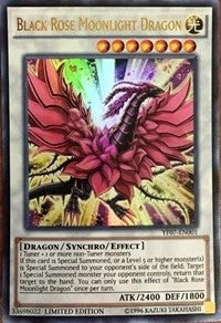 Image for Black Rose Moonlight Dragon (YF07-EN001) - YuGiOh