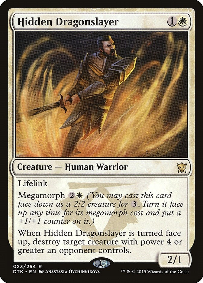 Image for Hidden Dragonslayer (23) (Dragons of Tarkir) - Magic: The Gathering
