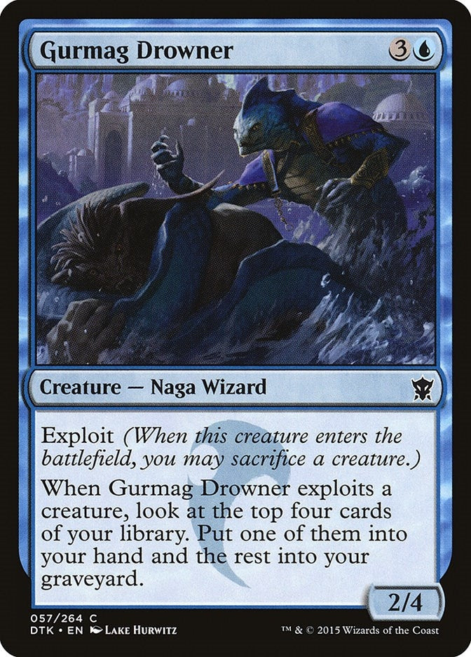 Image for Gurmag Drowner (57) (Dragons of Tarkir) - Magic: The Gathering