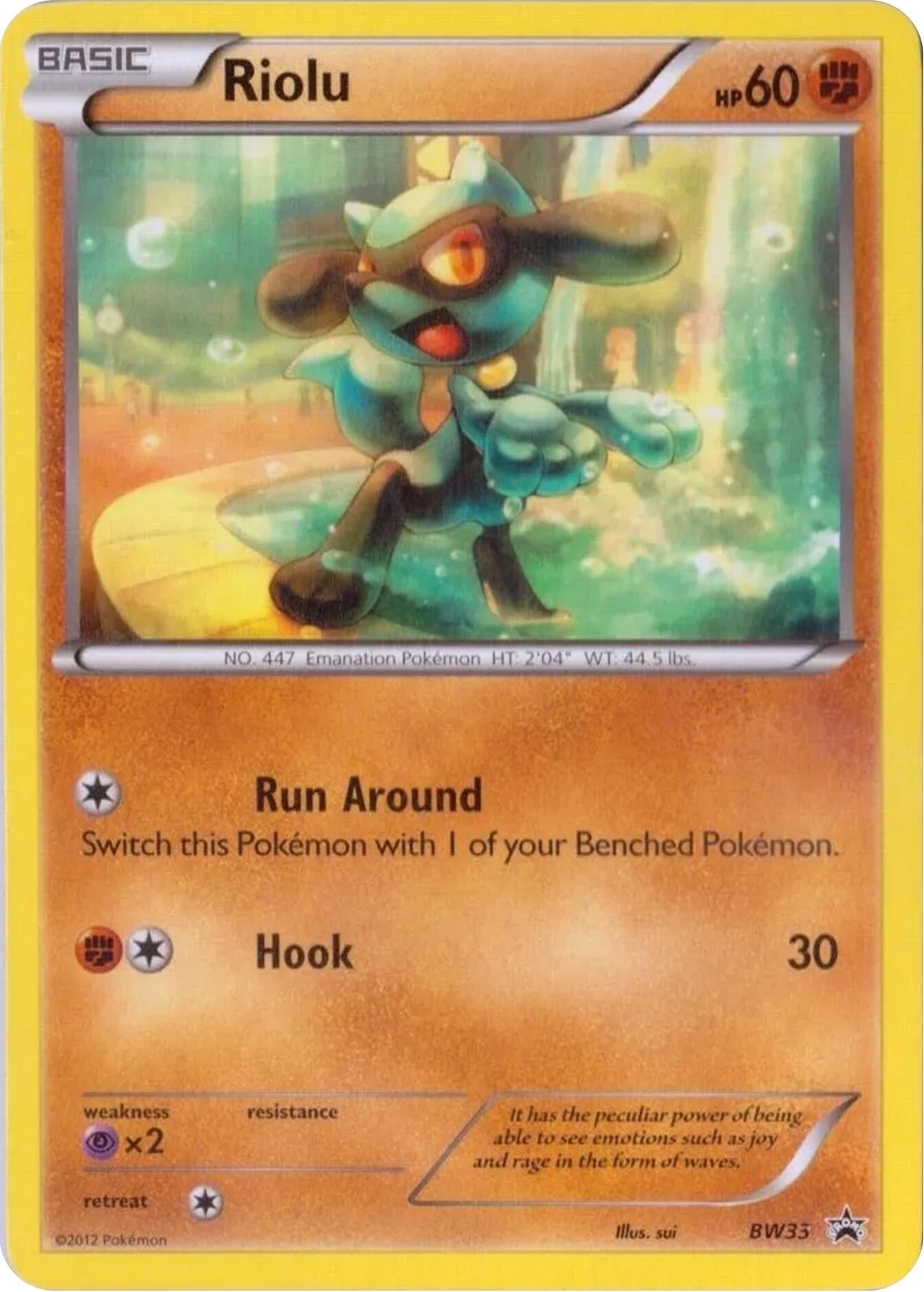 Image for Riolu - BW33 (BW33) (PR) - Pokemon