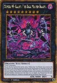 Number 95: Galaxy-Eyes Dark Matter Dragon (PGL2-EN015) (PGL2)