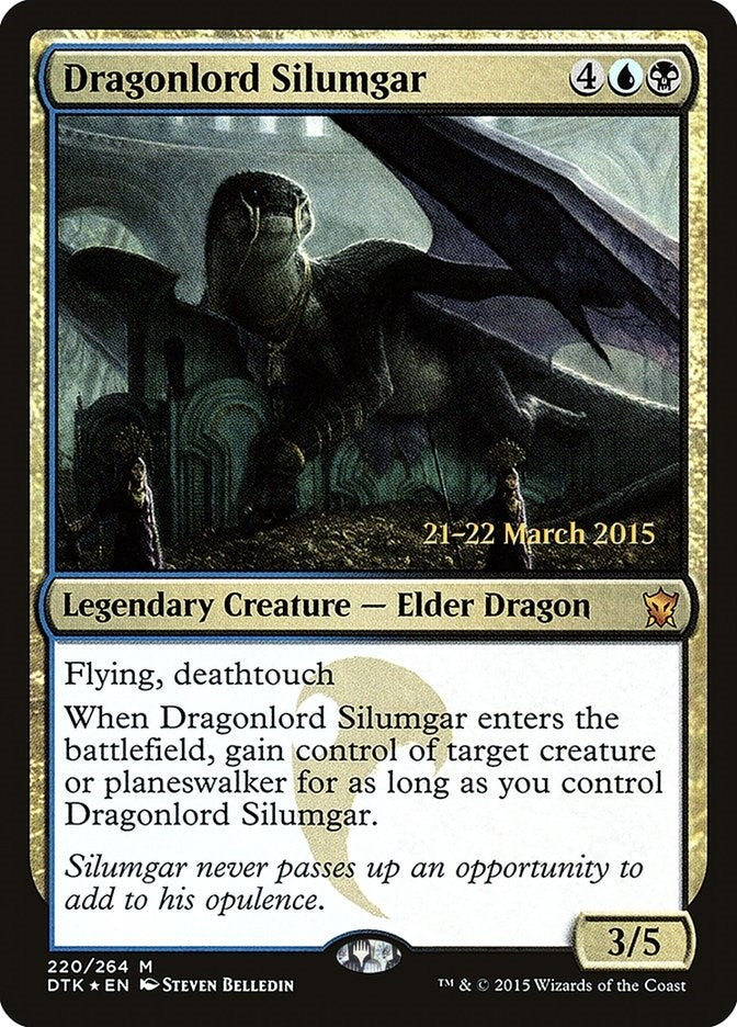 Image for Dragonlord Silumgar (220) (Prerelease Cards) - Magic: The Gathering