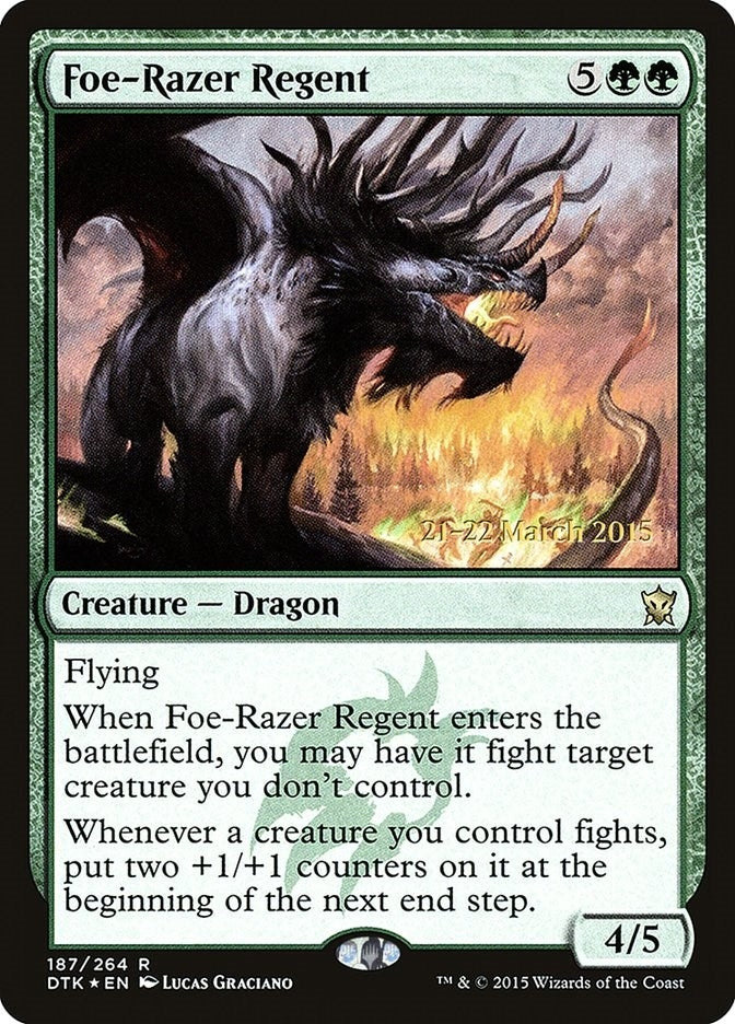 Image for Foe-Razer Regent (187) (Prerelease Cards) - Magic: The Gathering