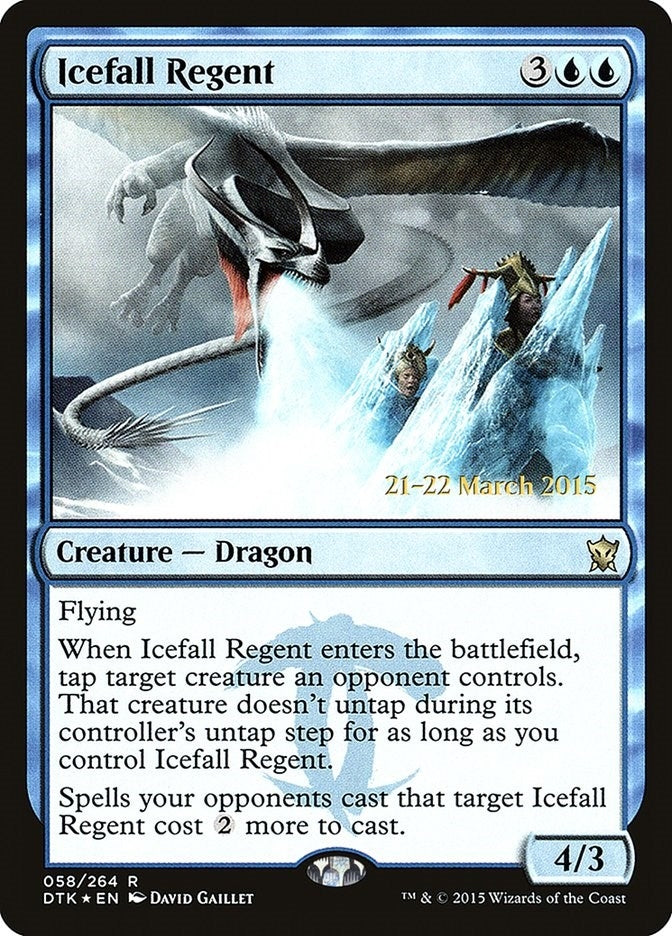 Image for Icefall Regent (58) (Prerelease Cards) - Magic: The Gathering