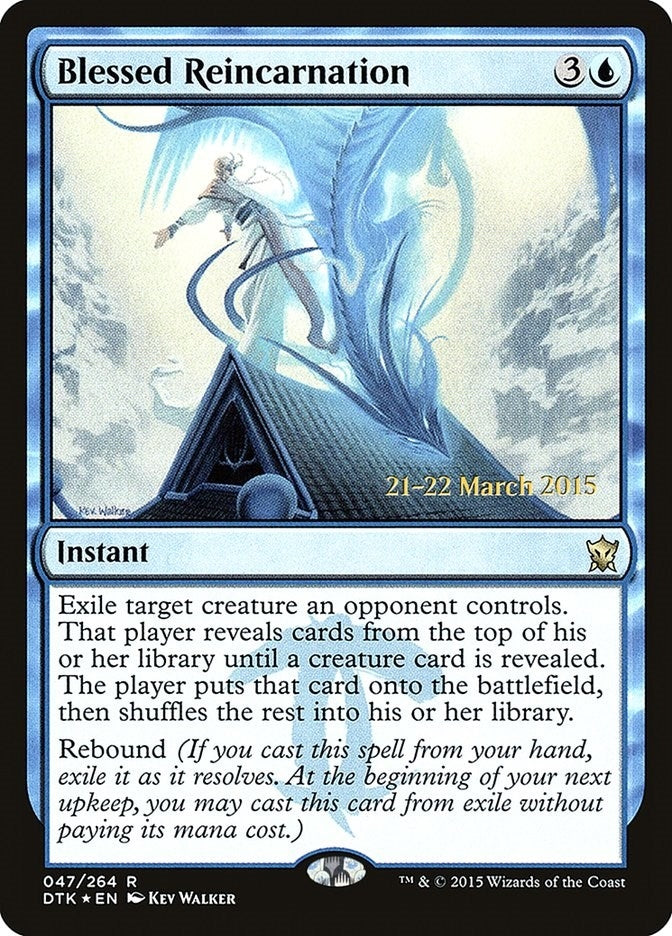 Image for Blessed Reincarnation (47) (Prerelease Cards) - Magic: The Gathering