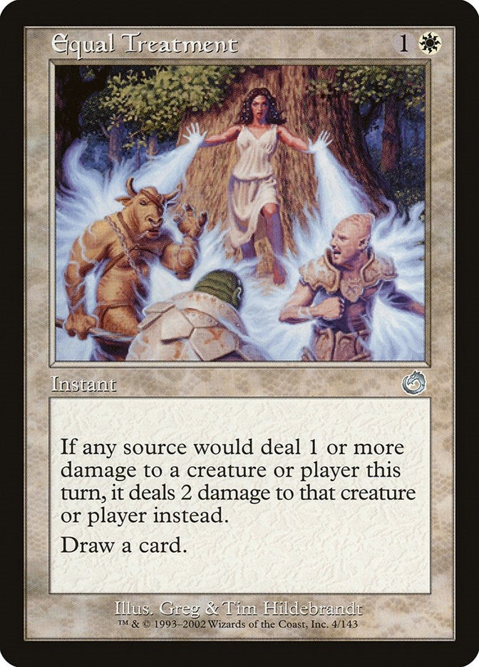 Image for Equal Treatment (4) (Torment) - Magic: The Gathering