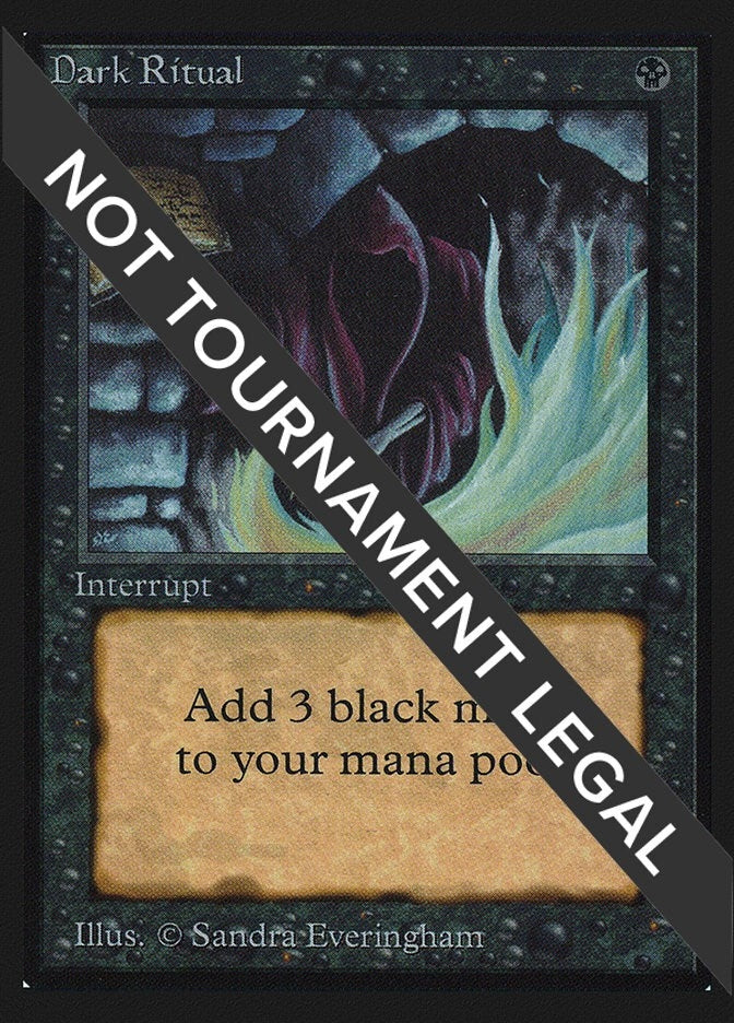 Image for Dark Ritual (IE) (International Edition) - Magic: The Gathering