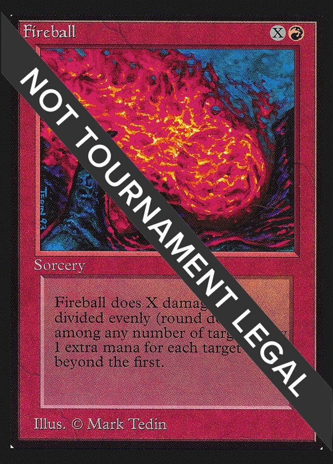 Image for Fireball (IE) (International Edition) - Magic: The Gathering