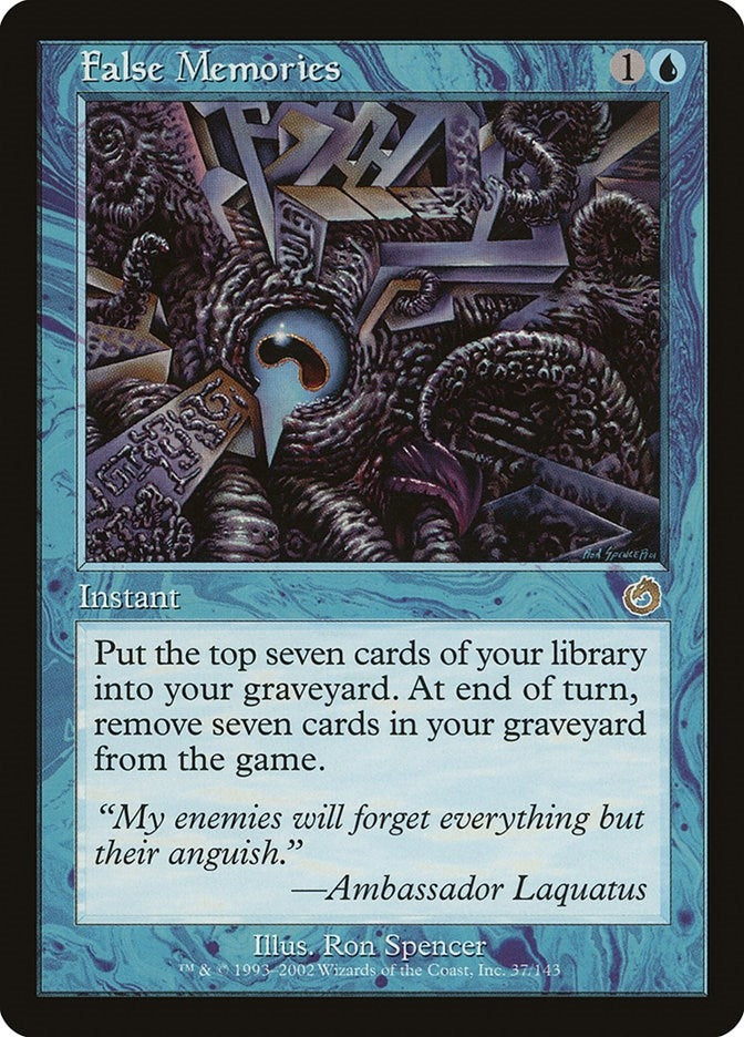 Image for False Memories (37) (Torment) - Magic: The Gathering