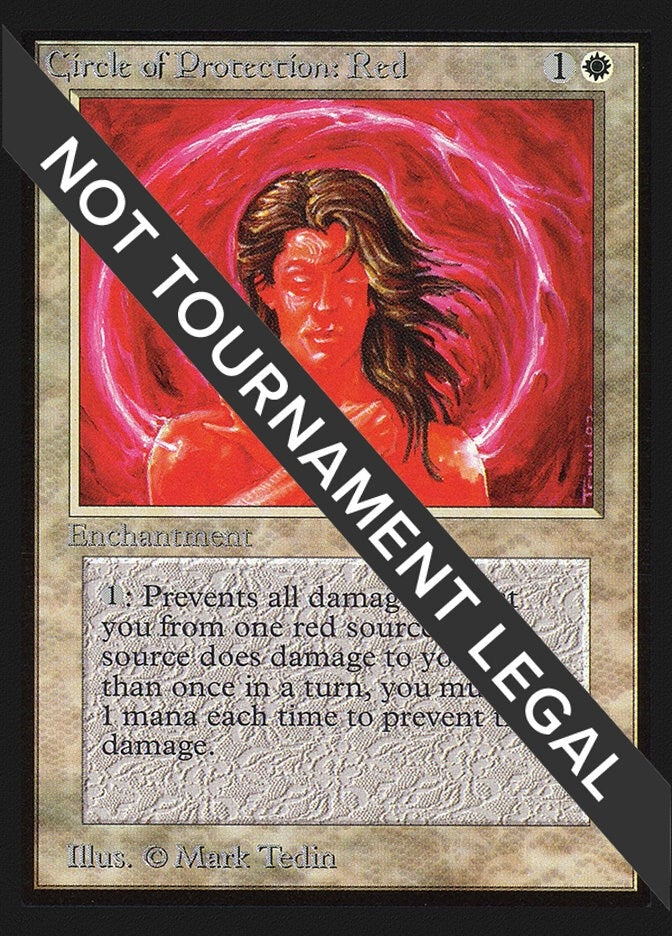 Image for Circle of Protection: Red (CE) (Collector's Edition) - Magic: The Gathering