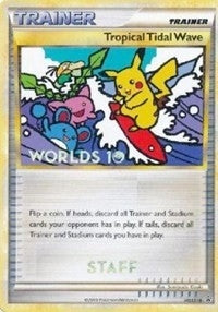 Image for Tropical Tidal Wave - HGSS18 (Worlds 10) [Staff] (HGSS18) (PR) - Pokemon