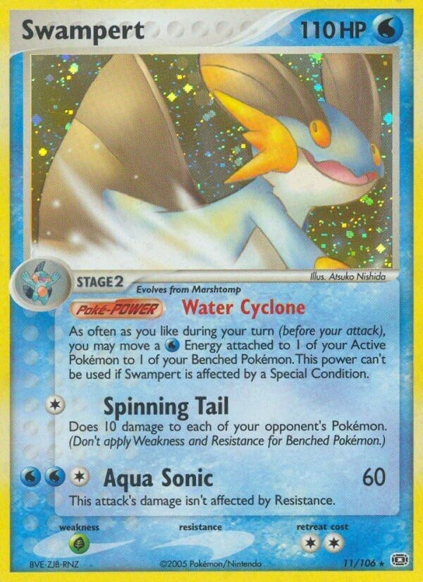 Image for Swampert (11/106) (EM) - Pokemon