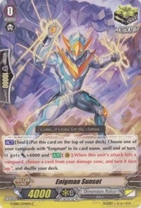 Image for Enigman Sunset (G-EB01/034EN) (G-EB01: Cosmic Roar) - Cardfight Vanguard