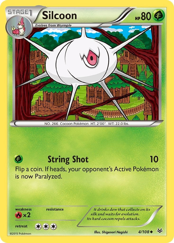 Image for Silcoon (4/108) (ROS) - Pokemon