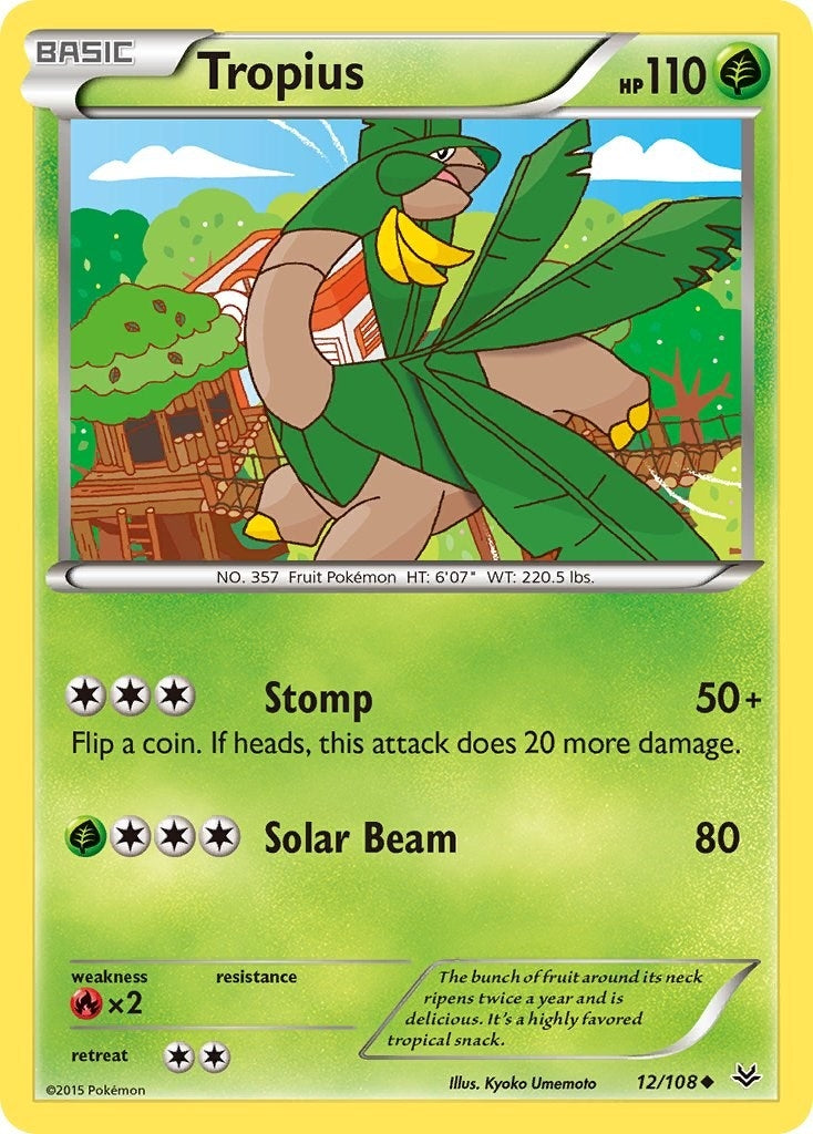Image for Tropius (12/108) (ROS) - Pokemon