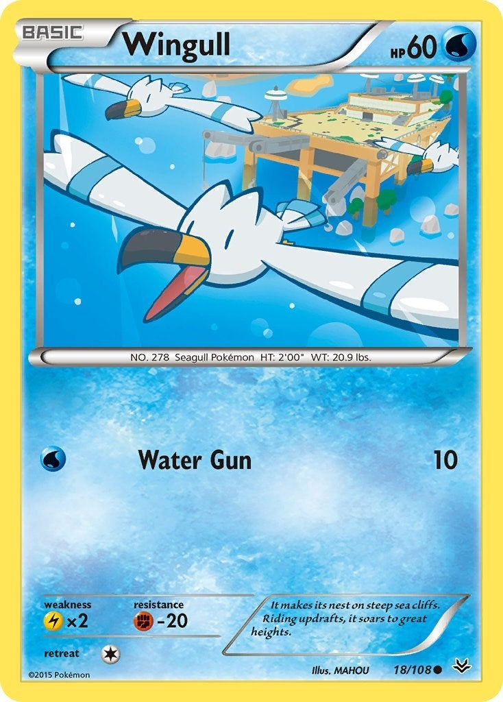 Image for Wingull (18/108) (ROS) - Pokemon