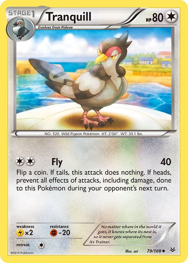 Image for Tranquill (79/108) (ROS) - Pokemon