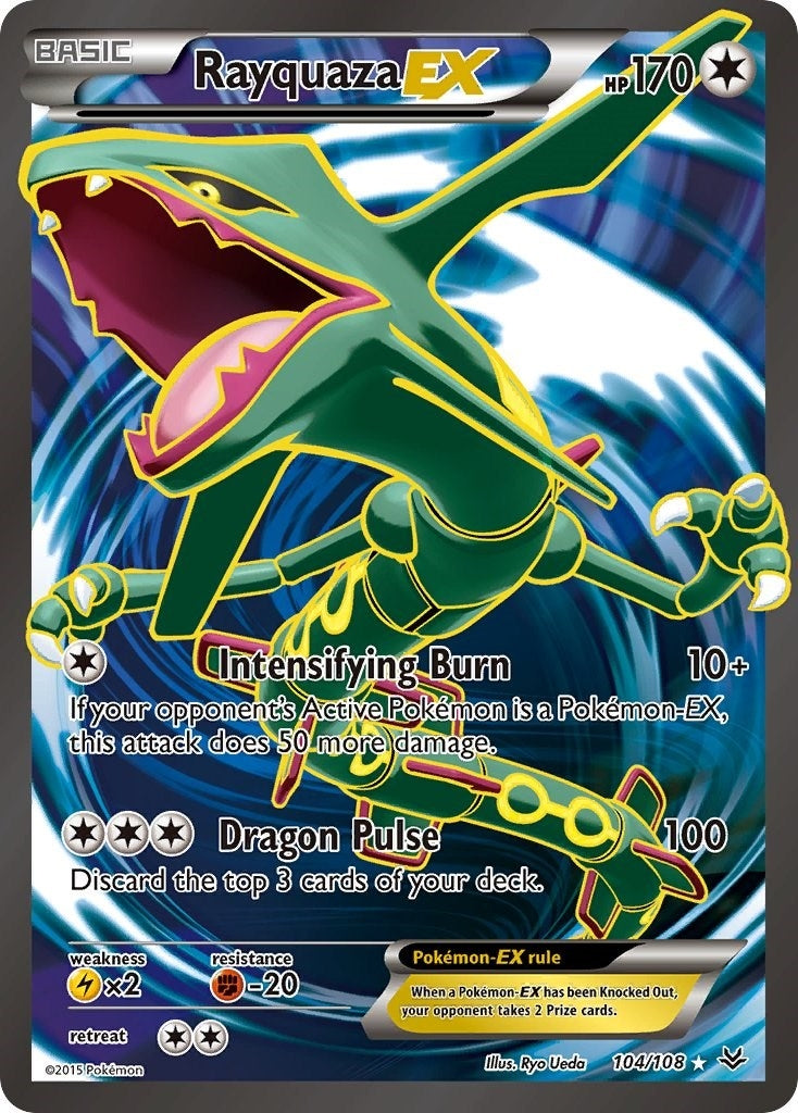 Image for Rayquaza EX (104 Full Art) (104/108) (ROS) - Pokemon