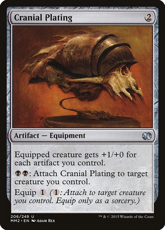 Image for Cranial Plating (206) (Modern Masters 2015) - Magic: The Gathering