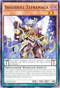 Image for Shaddoll Zefranaga (CROS-EN022) (CROS) - YuGiOh