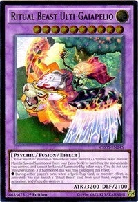 Image for Ritual Beast Ulti-Gaiapelio (UTR) (CROS-EN045) (CROS) - YuGiOh