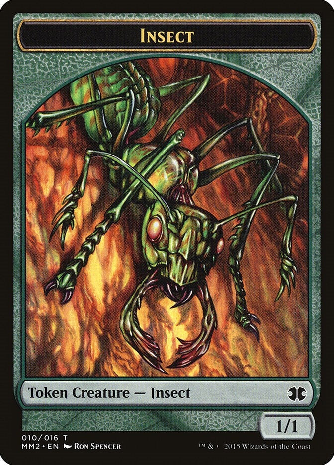 Image for Insect Token (10) (Modern Masters 2015) - Magic: The Gathering