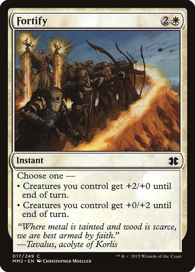 Image for Fortify (17) (Modern Masters 2015) - Magic: The Gathering