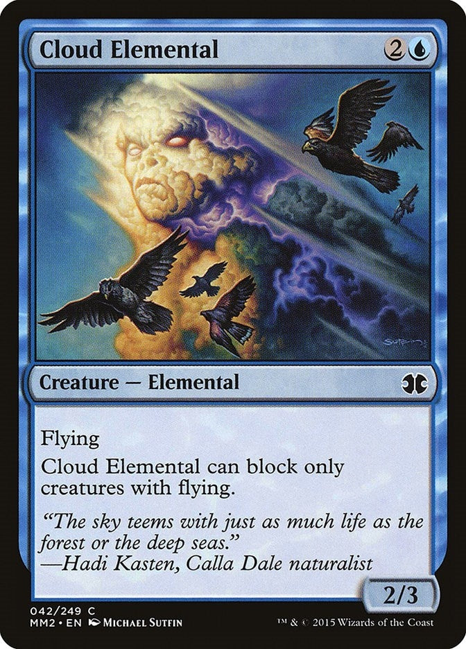 Image for Cloud Elemental (42) (Modern Masters 2015) - Magic: The Gathering
