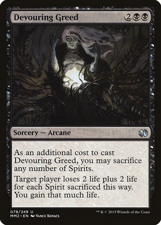 Image for Devouring Greed (78) (Modern Masters 2015) - Magic: The Gathering