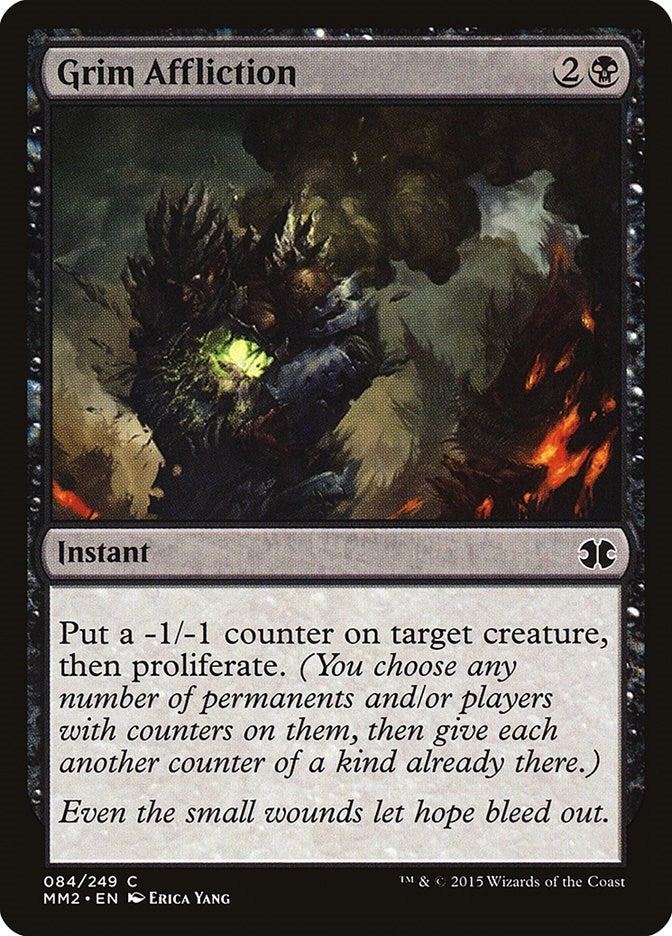 Image for Grim Affliction (84) (Modern Masters 2015) - Magic: The Gathering