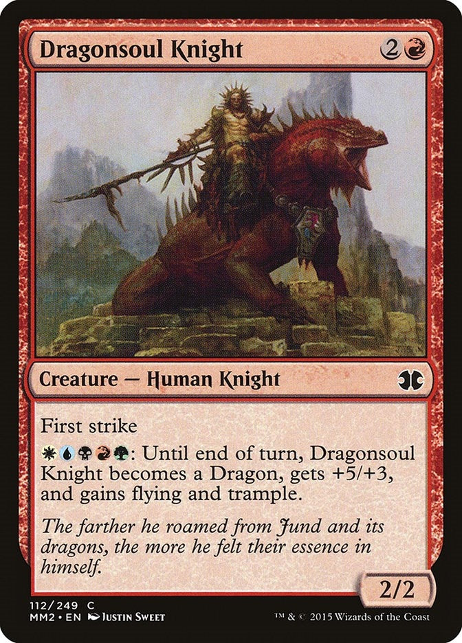Image for Dragonsoul Knight (112) (Modern Masters 2015) - Magic: The Gathering