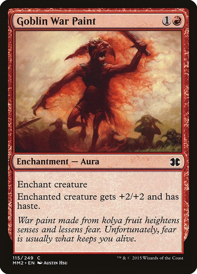 Image for Goblin War Paint (115) (Modern Masters 2015) - Magic: The Gathering