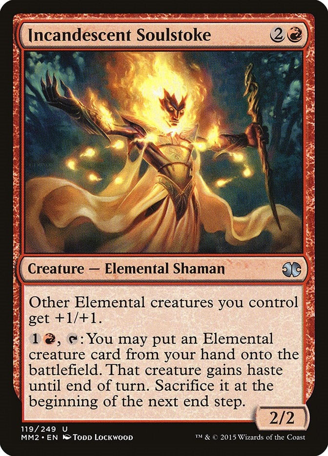 Image for Incandescent Soulstoke (119) (Modern Masters 2015) - Magic: The Gathering