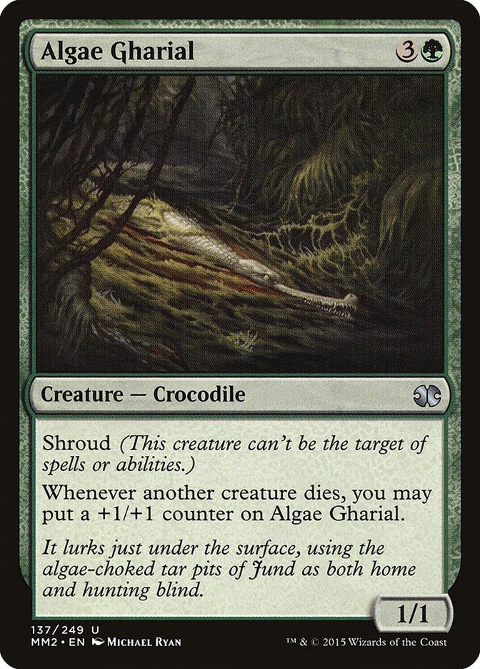Image for Algae Gharial (137) (Modern Masters 2015) - Magic: The Gathering