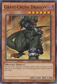 Image for Gravi-Crush Dragon (YS15-ENL04) (YS15-ENL) - YuGiOh