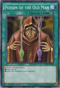 Image for Poison of the Old Man (YS15-ENF18) (YS15-ENF) - YuGiOh