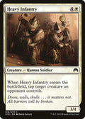 Image for Heavy Infantry (18) (Magic Origins) - Magic: The Gathering