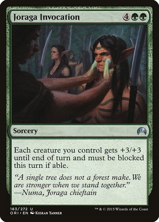 Image for Joraga Invocation (183) (Magic Origins) - Magic: The Gathering