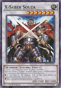 Image for X-Saber Souza (Shatterfoil) (SP15-EN033) (SP15) - YuGiOh