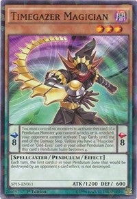 Image for Timegazer Magician (Shatterfoil) (SP15-EN011) (SP15) - YuGiOh
