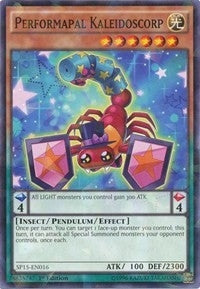 Image for Performapal Kaleidoscorp (Shatterfoil) (SP15-EN016) (SP15) - YuGiOh