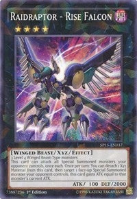 Image for Raidraptor - Rise Falcon (Shatterfoil) (SP15-EN037) (SP15) - YuGiOh
