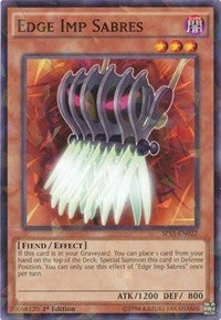 Image for Edge Imp Sabres (Shatterfoil) (SP15-EN022) (SP15) - YuGiOh