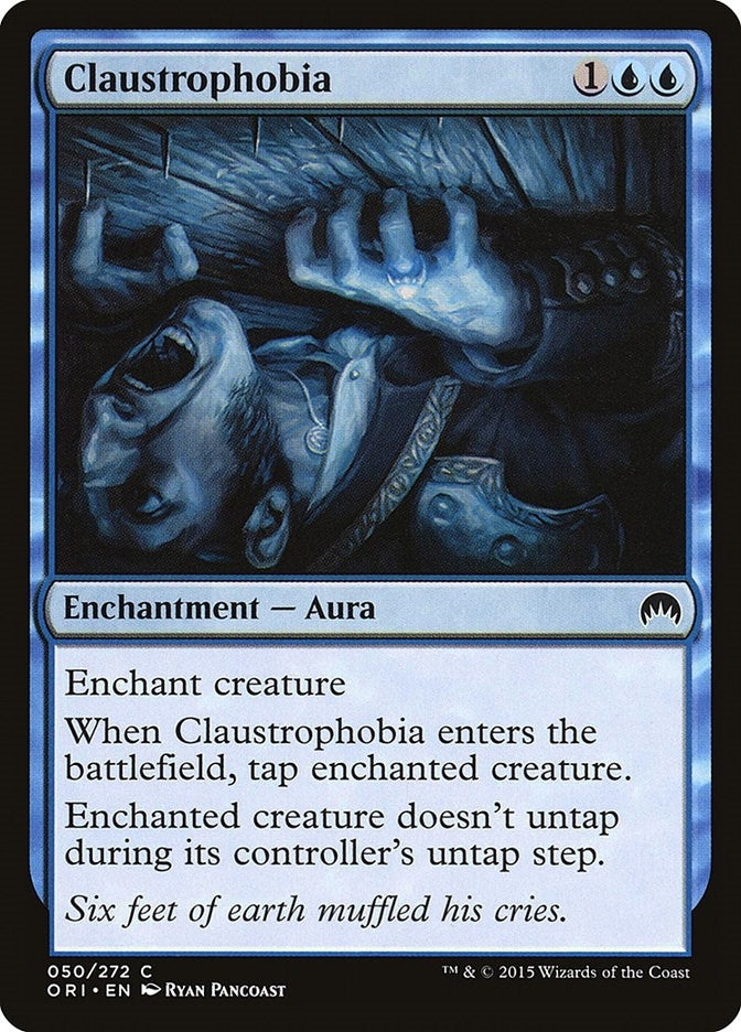 Image for Claustrophobia (50) (Magic Origins) - Magic: The Gathering