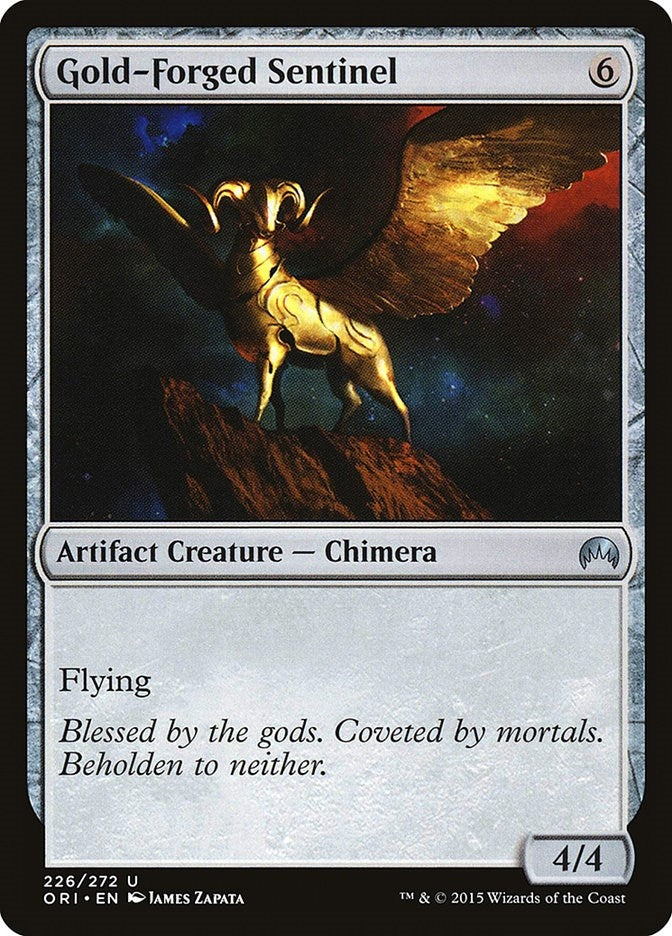 Image for Gold-Forged Sentinel (226) (Magic Origins) - Magic: The Gathering