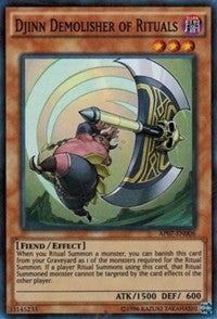 Image for Djinn Demolisher of Rituals (AP07-EN006) (AP07) - YuGiOh