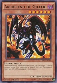 Image for Archfiend of Gilfer (DPBC-EN011) (DPBC) - YuGiOh